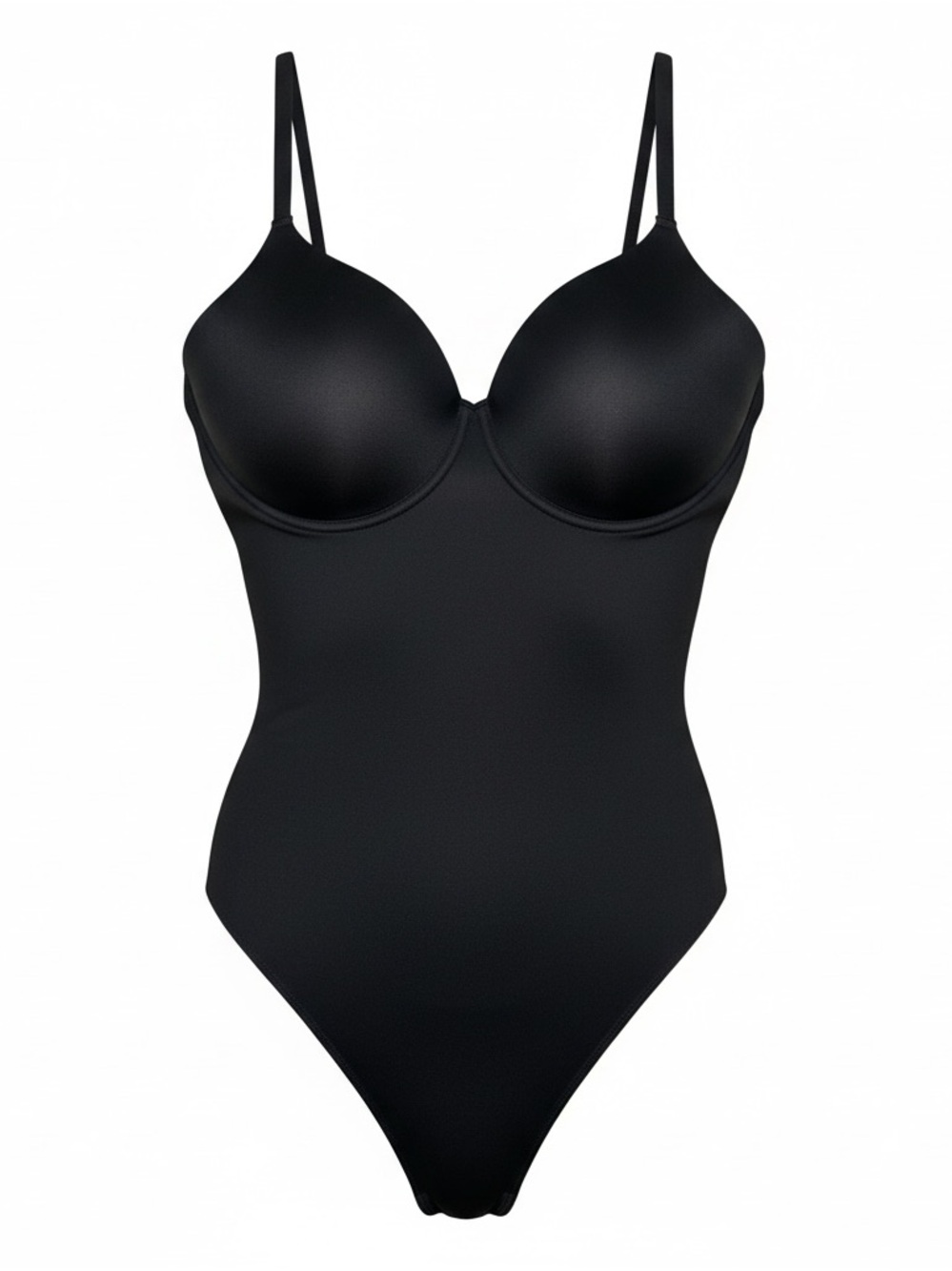SKIMS Ultimate Push-Up Strong Bodysuit Onyx Black Shapewear XL NWT
